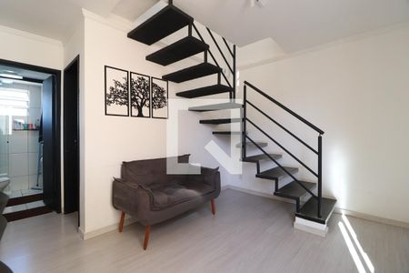 Sala de apartamento para alugar com 2 quartos, 90m² em Martins, Uberlândia