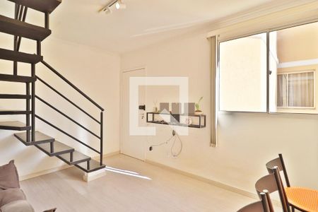 Sala de apartamento para alugar com 2 quartos, 90m² em Martins, Uberlândia