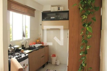 Sala / Cozinha  de apartamento para alugar com 1 quarto, 42m² em Restinga, Porto Alegre