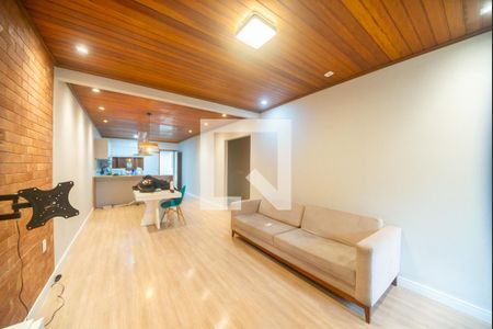 Sala de casa de condomínio para alugar com 3 quartos, 144m² em Mário Quintana, Viamão