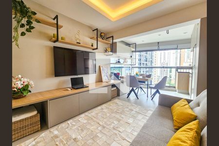 Studio de kitnet/studio para alugar com 1 quarto, 32m² em Jardim das Acacias, São Paulo