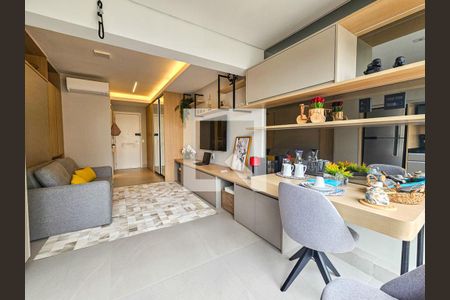 Studio de kitnet/studio para alugar com 1 quarto, 32m² em Jardim das Acacias, São Paulo