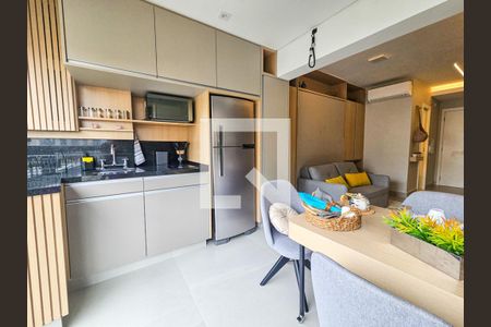 Studio de kitnet/studio para alugar com 1 quarto, 32m² em Jardim das Acacias, São Paulo