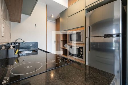 Sala/Cozinha de apartamento para alugar com 2 quartos, 48m² em Cerqueira César, São Paulo