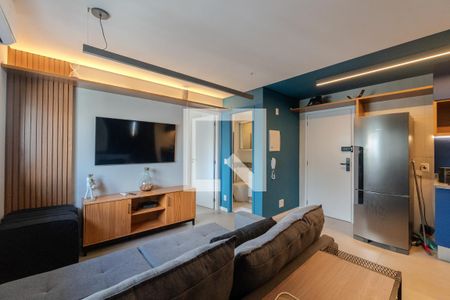 Sala de apartamento para alugar com 1 quarto, 39m² em Bela Vista, São Paulo