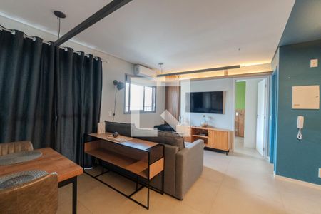 Sala de apartamento para alugar com 1 quarto, 39m² em Bela Vista, São Paulo