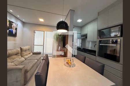 Sala/Cozinha de apartamento à venda com 1 quarto, 35m² em Jaguaribe, Osasco