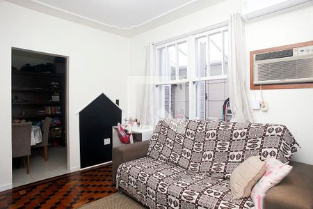 Sala de Estar de apartamento à venda com 1 quarto, 41m² em Menino Deus, Porto Alegre