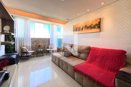 Sala de Estar de apartamento à venda com 3 quartos, 167m² em Sagrada Família, Belo Horizonte