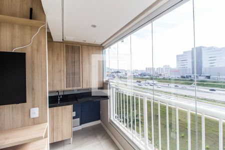 Varanda de apartamento para alugar com 1 quarto, 45m² em Bethaville I, Barueri