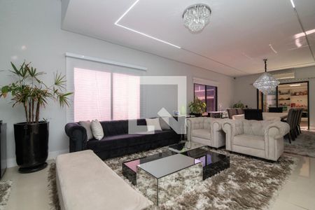 Sala de Estar de casa de condomínio para alugar com 4 quartos, 560m² em Parque Olívio Franceschini, Hortolândia