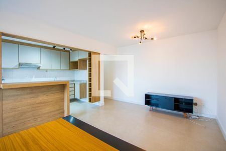 Sala de apartamento para alugar com 2 quartos, 64m² em Jardim Bela Vista, Santo André