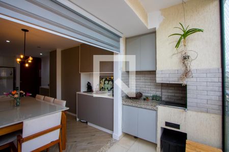 Varanda gourmet de apartamento à venda com 2 quartos, 160m² em Vila Curuçá, Santo André