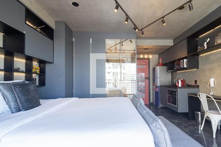 Studio de kitnet/studio para alugar com 1 quarto, 30m² em Indianópolis, São Paulo