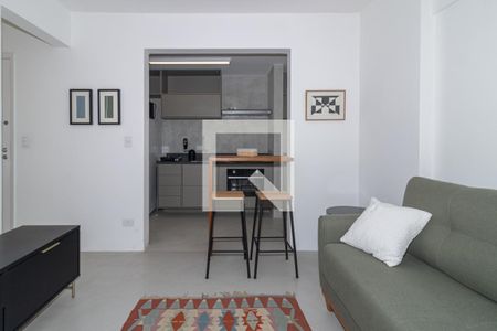 Sala de apartamento para alugar com 1 quarto, 44m² em Itaim Bibi, São Paulo