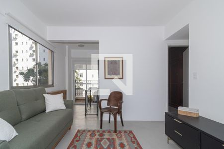 Sala de apartamento para alugar com 1 quarto, 44m² em Itaim Bibi, São Paulo