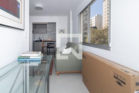 Sala de apartamento para alugar com 1 quarto, 44m² em Itaim Bibi, São Paulo