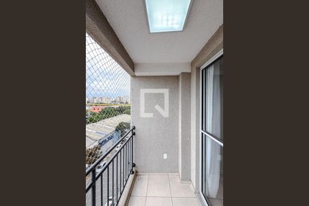 Varanda da Sala de apartamento para alugar com 2 quartos, 50m² em Vila Independência, São Paulo