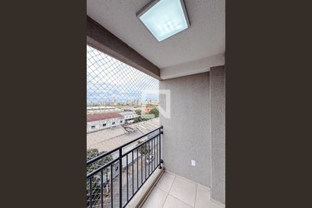 Varanda da Sala de apartamento para alugar com 2 quartos, 50m² em Vila Independência, São Paulo