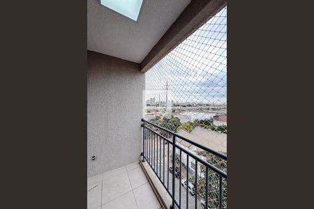 Varanda da Sala de apartamento para alugar com 2 quartos, 50m² em Vila Independência, São Paulo