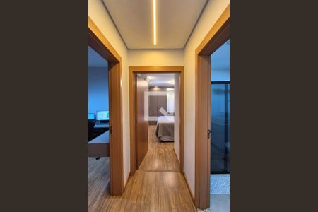 Corredor  de apartamento à venda com 2 quartos, 47m² em Jardim Guarani, Campinas