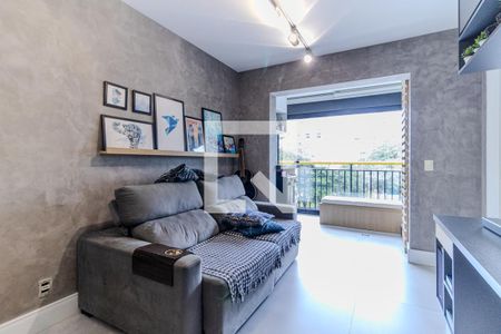 Sala de apartamento à venda com 1 quarto, 38m² em Campos Elíseos, São Paulo