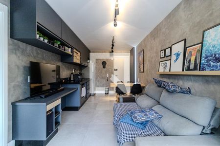 Sala de apartamento à venda com 1 quarto, 38m² em Campos Elíseos, São Paulo