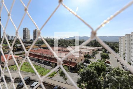 Sacada - Vista  de apartamento para alugar com 3 quartos, 57m² em Jardim Sao Pedro, Mogi das Cruzes