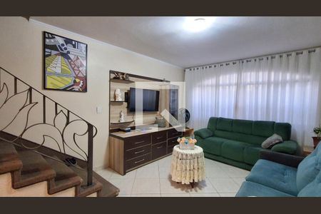 Sala de casa à venda com 3 quartos, 173m² em Santa Maria, São Caetano do Sul