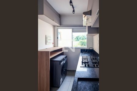 Cozinha e Área de Serviço de apartamento para alugar com 2 quartos, 49m² em Parque Campo Bonito, Indaiatuba