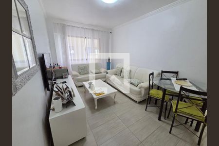 Sala de apartamento para alugar com 2 quartos, 80m² em Aviação, Praia Grande