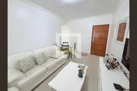 Sala de apartamento para alugar com 2 quartos, 80m² em Aviação, Praia Grande