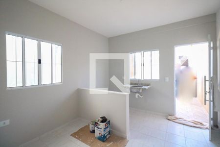 Sala e Cozinha de casa para alugar com 1 quarto, 50m² em Boa Vista, São Caetano do Sul