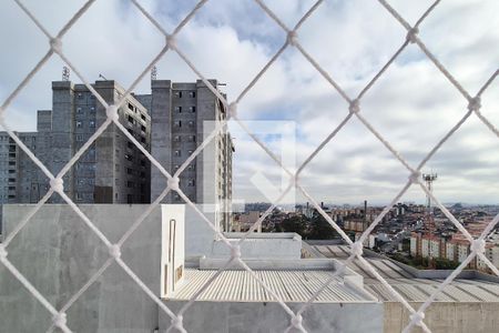 Varanda da Sala - vista de apartamento à venda com 2 quartos, 50m² em Jardim Campestre, São Bernardo do Campo
