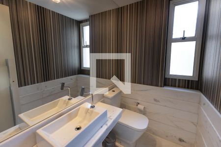 Lavabo da Sala de apartamento para alugar com 3 quartos, 124m² em Vila da Serra, Nova Lima