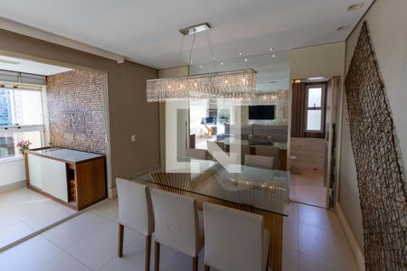 Sala de Jantar de apartamento para alugar com 3 quartos, 124m² em Vila da Serra, Nova Lima