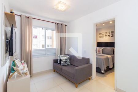 Sala de apartamento para alugar com 2 quartos, 34m² em Jardim Bandeirantes, São Paulo