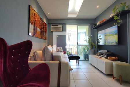 Sala de apartamento à venda com 3 quartos, 84m² em Barra Olímpica, Rio de Janeiro