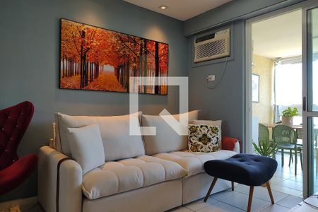 Sala de apartamento à venda com 3 quartos, 84m² em Barra Olímpica, Rio de Janeiro