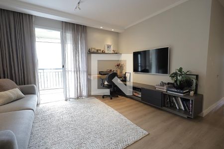 Sala de apartamento à venda com 3 quartos, 89m² em Jardim, Santo André