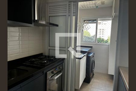 Cozinha de apartamento para alugar com 2 quartos, 54m² em Chácara Santo Antônio (Zona Sul), São Paulo