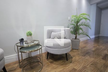 Sala de apartamento à venda com 2 quartos, 79m² em Campestre, Santo André