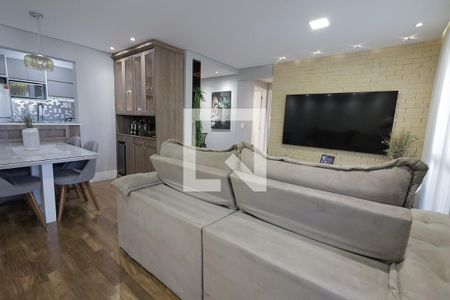 Sala de apartamento à venda com 2 quartos, 79m² em Campestre, Santo André