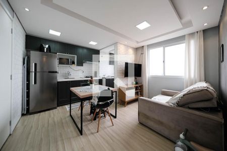 Sala/Cozinha de apartamento para alugar com 2 quartos, 44m² em Jardim Belem, São Paulo