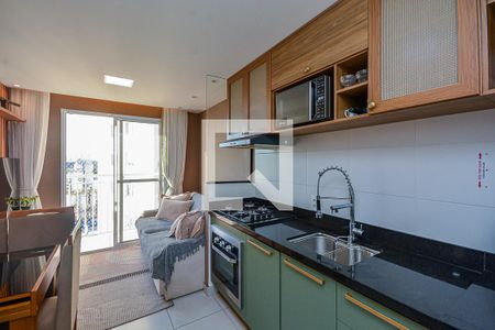 Sala/Cozinha de apartamento à venda com 2 quartos, 36m² em Socorro, São Paulo