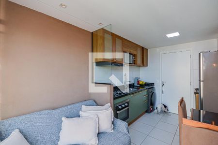 Sala/Cozinha de apartamento à venda com 2 quartos, 36m² em Socorro, São Paulo