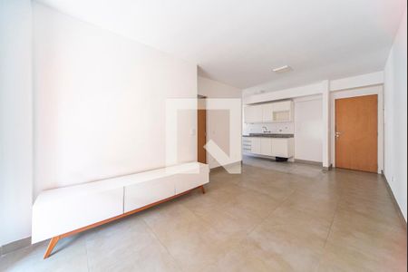 Sala de apartamento à venda com 1 quarto, 48m² em Campestre, Santo André