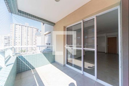 Varanda da Sala de apartamento à venda com 1 quarto, 48m² em Campestre, Santo André
