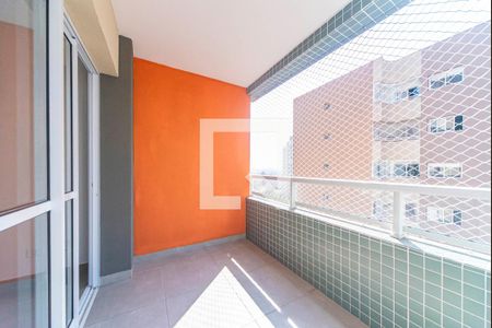 Varanda da Sala de apartamento à venda com 1 quarto, 48m² em Campestre, Santo André