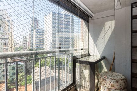 Varanda do Quarto de kitnet/studio para alugar com 1 quarto, 40m² em Bela Vista, São Paulo